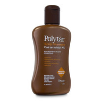 Polytar Scalp Shampoo Itchiness Eczema Psoriasis Dandruff Coal Tar 4% 150ml - £10.60 GBP