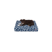 Majestic Pet Navy Blue Fusion Small Orthopedic Memory Foam Rectangle Dog... - $110.57 CAD