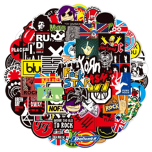 10/50/100pcs Fashion  Music Graffiti Stickers  Aesthetic for Ipad Phone Guitar M - £36.72 GBP