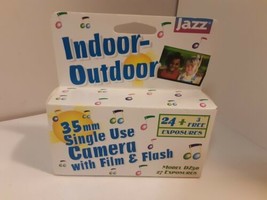 Jazz Indoor Outdoor 35mm Single Use Camera Film &amp; Flash DZ50 27 Exposure READ !! - $9.89