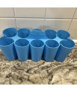 Unbranded Silicone 10 Cell Round Seed Starter Pot Tray Small Orange 2in - $216.06 MXN