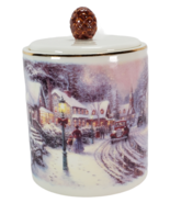 Thomas Kinkade Village Christmas Collection Hallmark Year 2000 Candle Ho... - £16.33 GBP