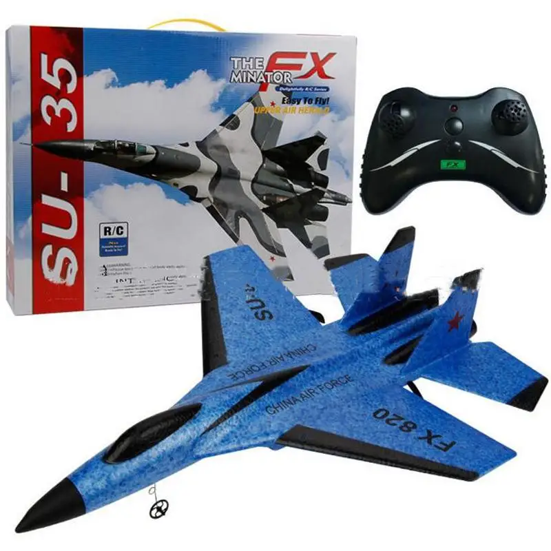 Super Cool RC Fight Fixed Wing RC Drone FX-820 2.4G Remote Control Aircraft - £49.30 GBP