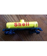 Shell Model Train Freight Car Yellow - £6.27 GBP
