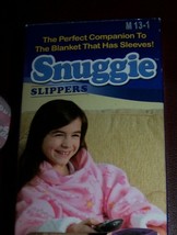 Snuggie Slippers - Child&#39;s Size Medium - 13-1 - Pink - Nib! - £8.03 GBP