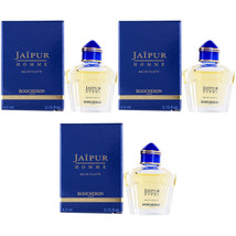 Pack of (3) New BOUCHERON Jaipur Homme for Men, 0.15 Fl Oz - £14.05 GBP