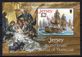 ZAYIX Jersey 1195 MNH Ships Battle of Trafalgar Military War 101623SM19 - £4.31 GBP