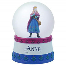 Walt Disney&#39;s Frozen Movie Anna Standing Figure 65mm Water Globe NEW BOXED - $29.02