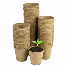 Jiffy Pot, Single Round, 2.25&quot; X 2.25&quot;, 5 Pack, POTS, 5 Cells, Biodegrad... - $6.92