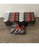 11 TDK D90 High Output IEC 1 Type 1 Normal Position Cassette Tapes DYNAM... - $411.84 MXN
