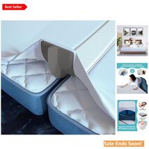 Elegant Twin to King Bed Converter with Secure Attached Sheet – Patent P... - $109.84