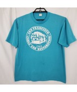 Vintage Single Stitch San Francisco Cable Car Restoration Graphic Tee Aq... - $74.25