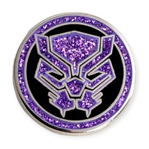 Black Panther Marvel Disney Tiny Pin: Purple Mask Icon - £15.73 GBP