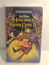 VHS The Hunchback of Notre Dame II 2002 Walt Disney&#39;s Clamshell Tested - £3.99 GBP