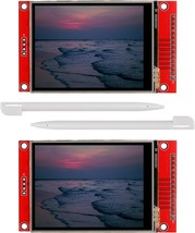 2pcs 2.8&quot; SPI TFT LCD Display Touch Panel ILI9341 240x320 TFT LCD Touch ... - £37.70 GBP