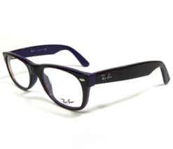 Ray-Ban Eyeglasses Frames RB5184 5215 Brown Purple Square Full Rim 50-18-145 - £76.99 GBP