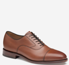 Johnston &amp; Murphy Tan Calfskin Melton Cap Toe (MEDIUM - M) - €118,12 EUR