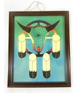 J Cheves American Indian Dream Catcher Framed Print 14” tall by 11” wide - £21.87 GBP