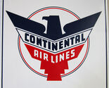 Continental Airlines  Porcelain Metal Sign - $59.95