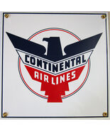 Continental Airlines  Porcelain Metal Sign - $59.95