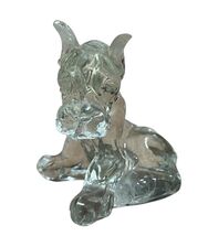 Kenneth R Haley Art Glass Figurine Great Dane Boxer Paperweight Vintage - $29.45