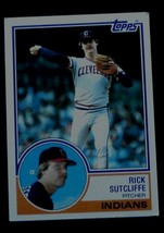 Rick Sutcliffe, Indians,  1983  #497 Topps Baseball Card, VG COND - £0.79 GBP