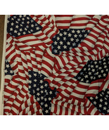 Fat Quarter  Patriotic American Flag Fabric  - £6.29 GBP