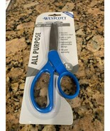  All Purpose Straight Scissors 7&quot; Blue 073577432178 - $6.87 CAD