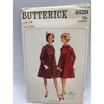 Butterick Misses Coats Sewing Pattern Sz 14 4629 - £14.62 GBP