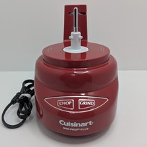 Cuisinart DLC-2A Motor Base Only Red Mini Prep Plus Food Processor OEM - $351.76 MXN