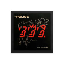 The Police signed &quot;Ghost In The Machine&quot; album Reprint - £59.81 GBP