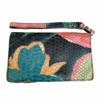 HOBO Floral Snake Bifold Wallet Wristlet - $83.22