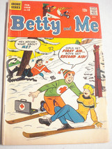 Betty and Me #12 February, 1968 Archie Comics Good Condition Skiing Cover - £7.18 GBP