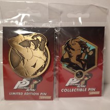 Persona 5 Royal Yusuke Kitagawa Limited Edition &amp; Golden Series Enamel Pins Set - £19.72 GBP