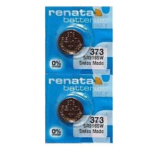 Renata 373 SR916SW Batteries - 1.55V Silver Oxide 373 Watch Battery (100... - £3.98 GBP+