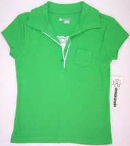 NWT Christie Brooks Cap Sleeve Green Knit Top, S (7-8), M (10-12) or L (14) - $8.09