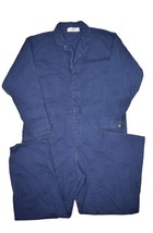 Vintage Unversal Overall Coveralls Mens 52 Blue Stone Cutter Sanforized ... - £59.64 GBP