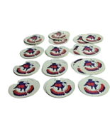 VINTAGE 1970&#39;S WHA HOCKEY TORONTO TOROS BUTTON CRESTS ~ 100 TOTAL NEW CO... - £18.09 GBP