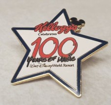 Kellogg’s Celebrates 100 Years Of Magic Walt Disney World Resort Pin Sou... - £11.71 GBP