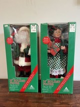 New Vintage 90s Santa Mrs Claus Musical Christmas Animatronic Holiday Fi... - $64.34