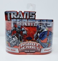 Transformers Robot Heroes Movie Series Two-Pack Battle Jazz + Megatron 2007 NIP - £10.00 GBP