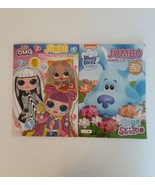 LOL SURPRISE!  &amp; Blue Clues Jumbo Coloring &amp; Activity Book (Lot of 2) - $14.36