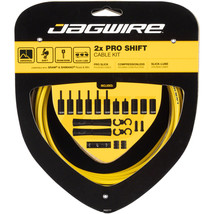 Jagwire Pro Shift Kit Road/Mountain SRAM/, Yellow - £41.45 GBP