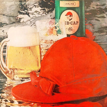 1959 Carling Brewing Co Red Cap Ale Beer Advertisement Brewery Vintage D... - $29.99