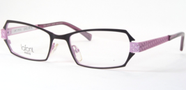 JEAN LAFONT HELENE 504 Matt Dark Brown /Pink UNIQUE EYEGLASSES 52-18-133... - $128.68