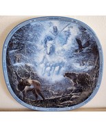 Snow Rider Bradford Collector Plate Visions of the Sacred Collection See... - $15.93 CAD