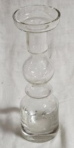 Nanny Still Glass Pompadour Vase for Riihimäen Lasi Oy Finland Sticker O... - £134.31 GBP