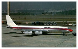 Pluna Uruguay Boeing B 707 321B at Rio De Janeiro Airplane Postcard - £5.49 GBP