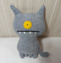 Ugly dolls Plush Gray Uglydog small stuffed animal uglydoll dog cyclops 1 eye - $9.89