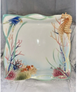 FRANZ - BY THE SEA Collection - Sculptural Square Platter - RARE - $404.00